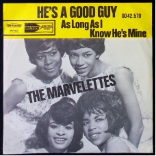 MARVELETTES He's A Good Guy / As Long As I Know He's Mine (Tamla Motown – GO 42.570)  Holland 1964 PS 45